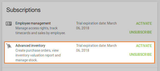 Information about the trial