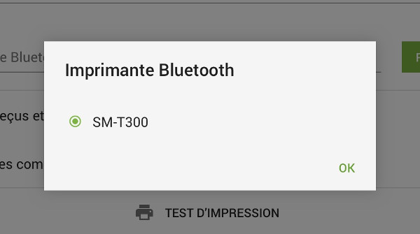 window with search result