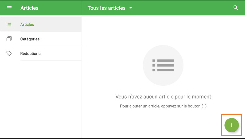 le bouton ajouter