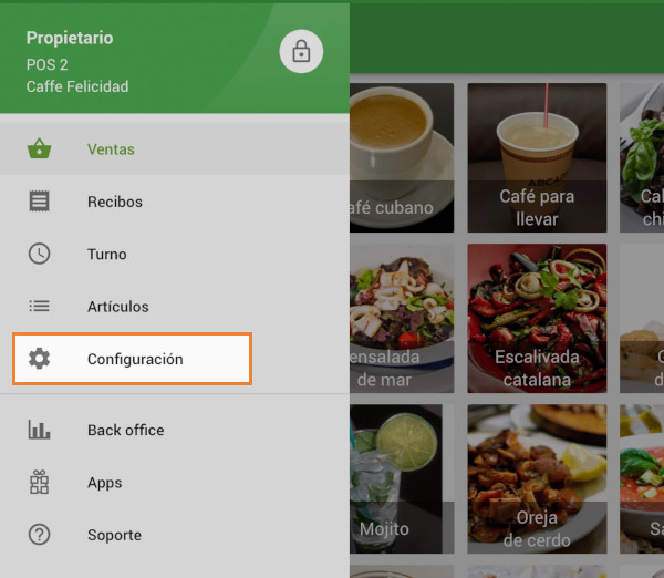 Configuración en Loyverse TPV