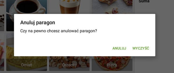 „Anuluj paragon”
