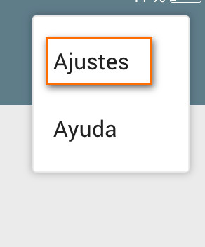 pulse en Ajustes
