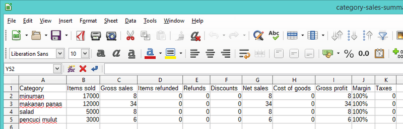opened file