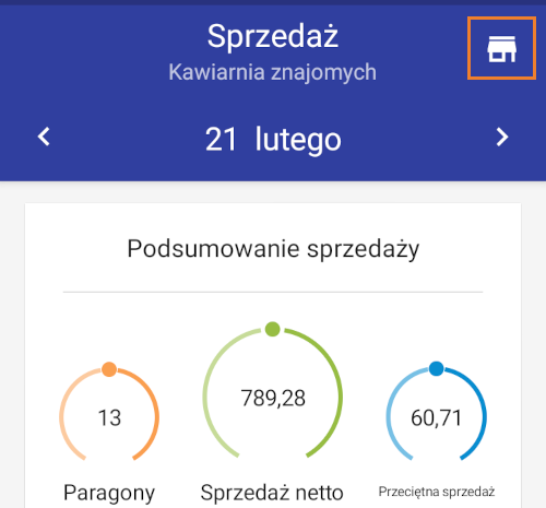 ikonę „Sklep”