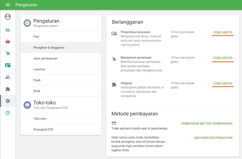 Coba gratis