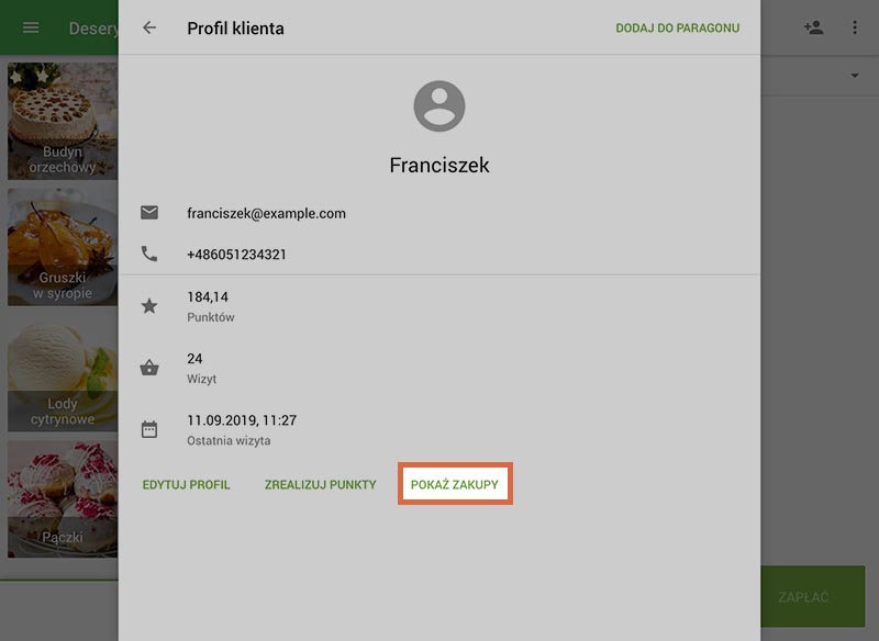 profil klienta