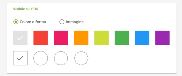 scegliere un colore