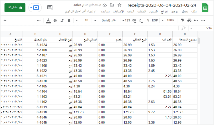 Google Sheets