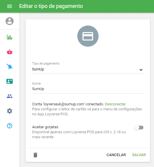 botão 'Salvar'