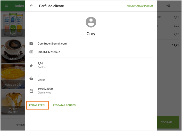 'Editar perfil'