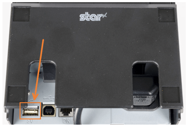Porta USB tipo A