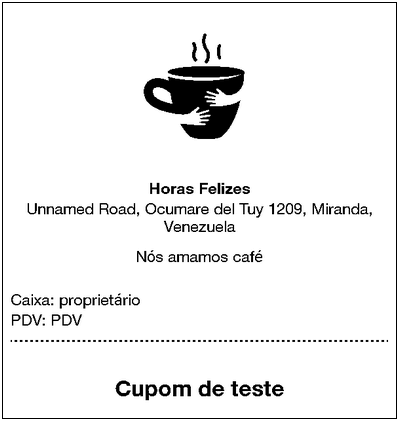 Recibo de teste