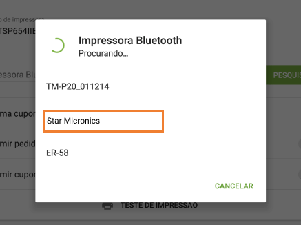 Processo de busca