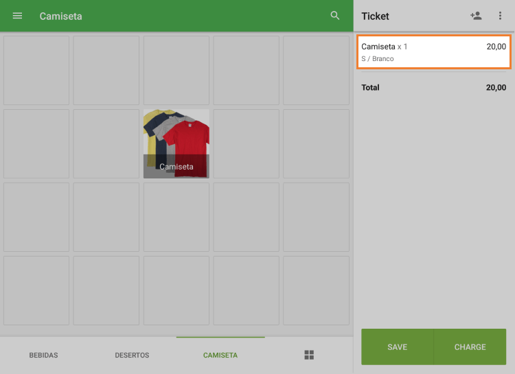 Item no ticket