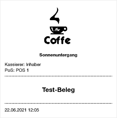 Test-Beleg