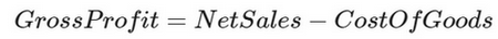 Gross profit formula