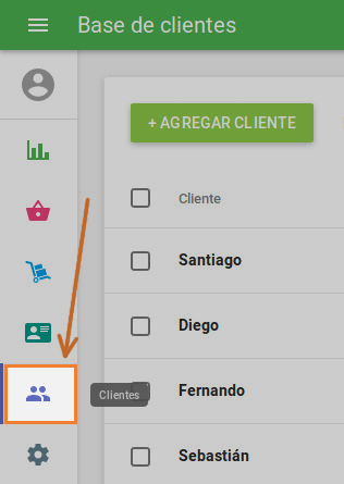 'Base de clientes'