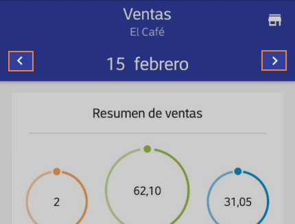 flechas de avance o retroceso