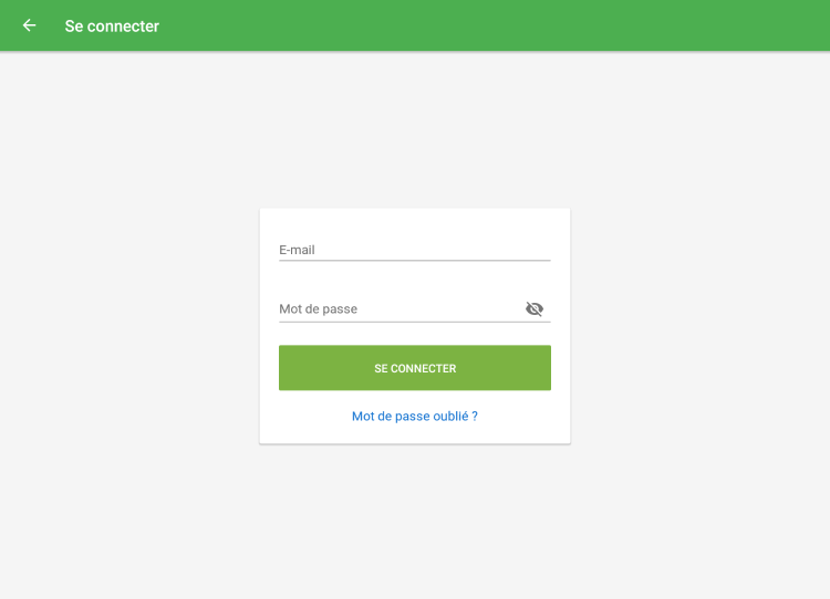 ‘Login’ form