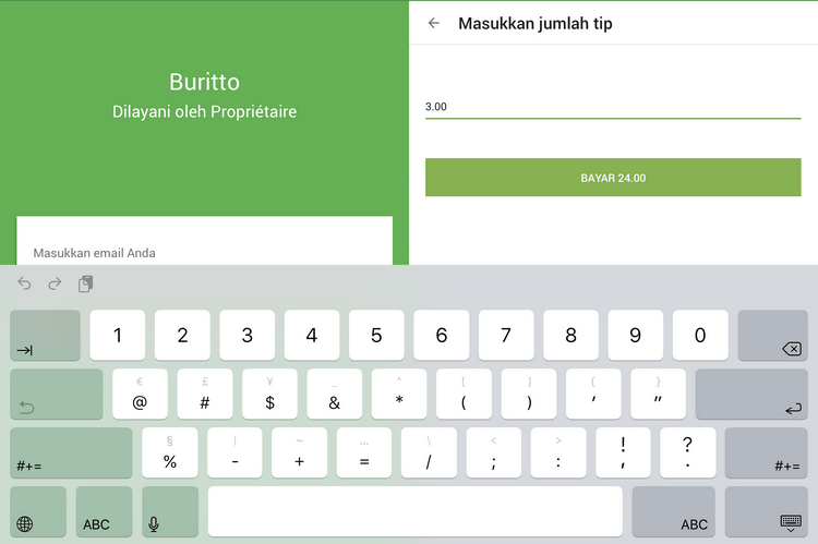 Jumlah tip khusus dalam CDS