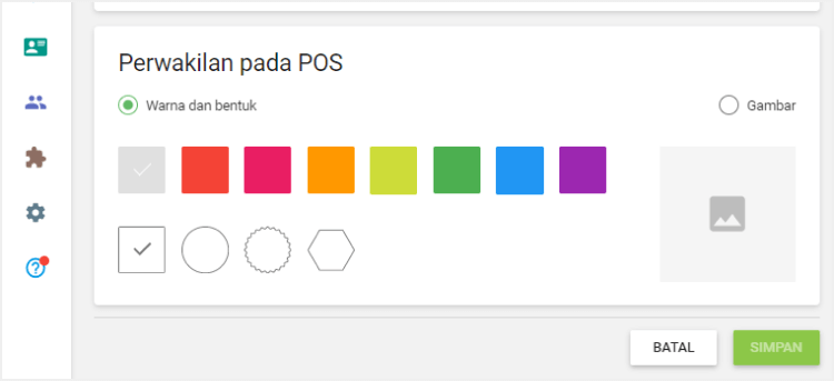 Perwakilan pada POS