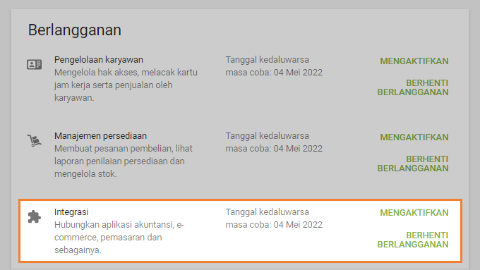 tanggal kedaluwarsa percobaan