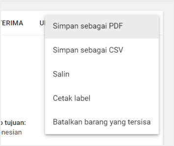menu 'Lainnya'