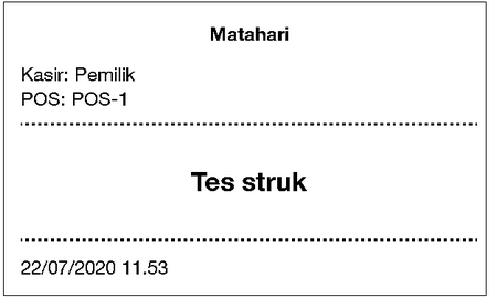 tanda terima tes