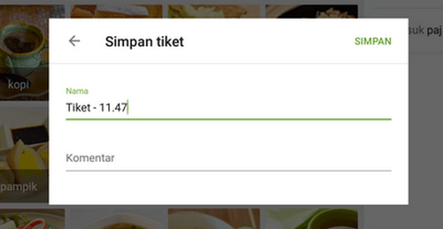 'Tiket Khusus'