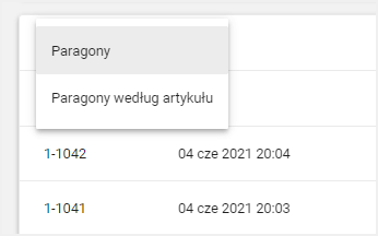 typ eksportu