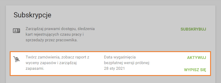 kontynuować/anulować