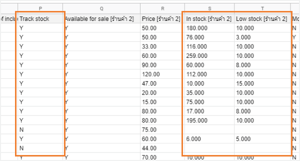 ไฟล์ CSV