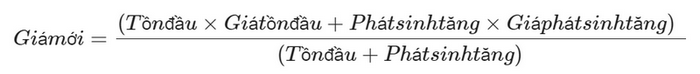 Tính toán NewCost