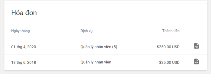 Hóa đơn