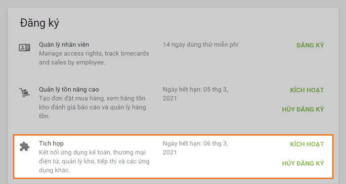 Ngày hết hạn dùng thử