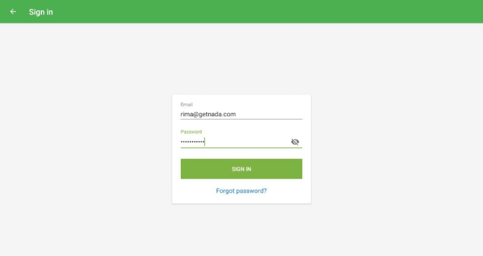  login into GS POS