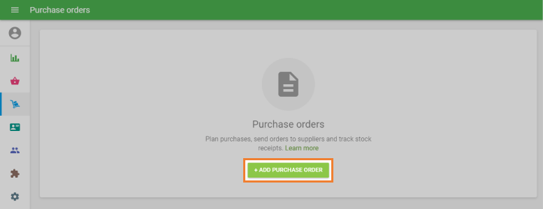 Add purchase order