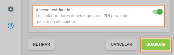 Acceso restringido