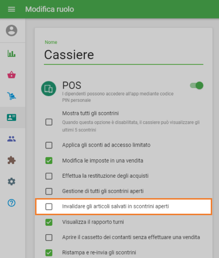 cassiere
