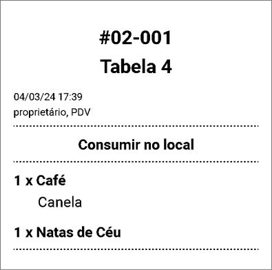 Item adicionado