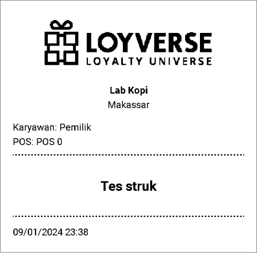 tes struk