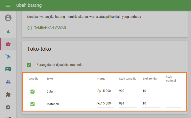 Manajemen barang