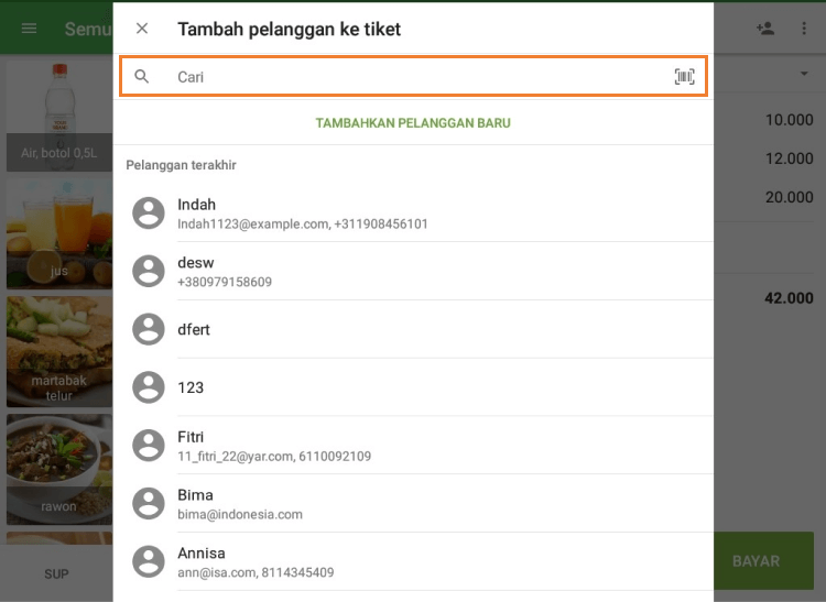bidang pencarian