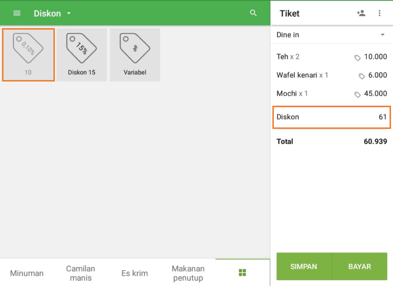 diskon di tiket