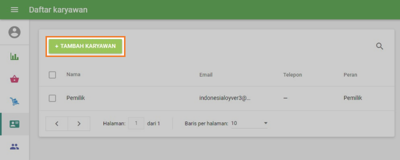 Tambah Karyawan